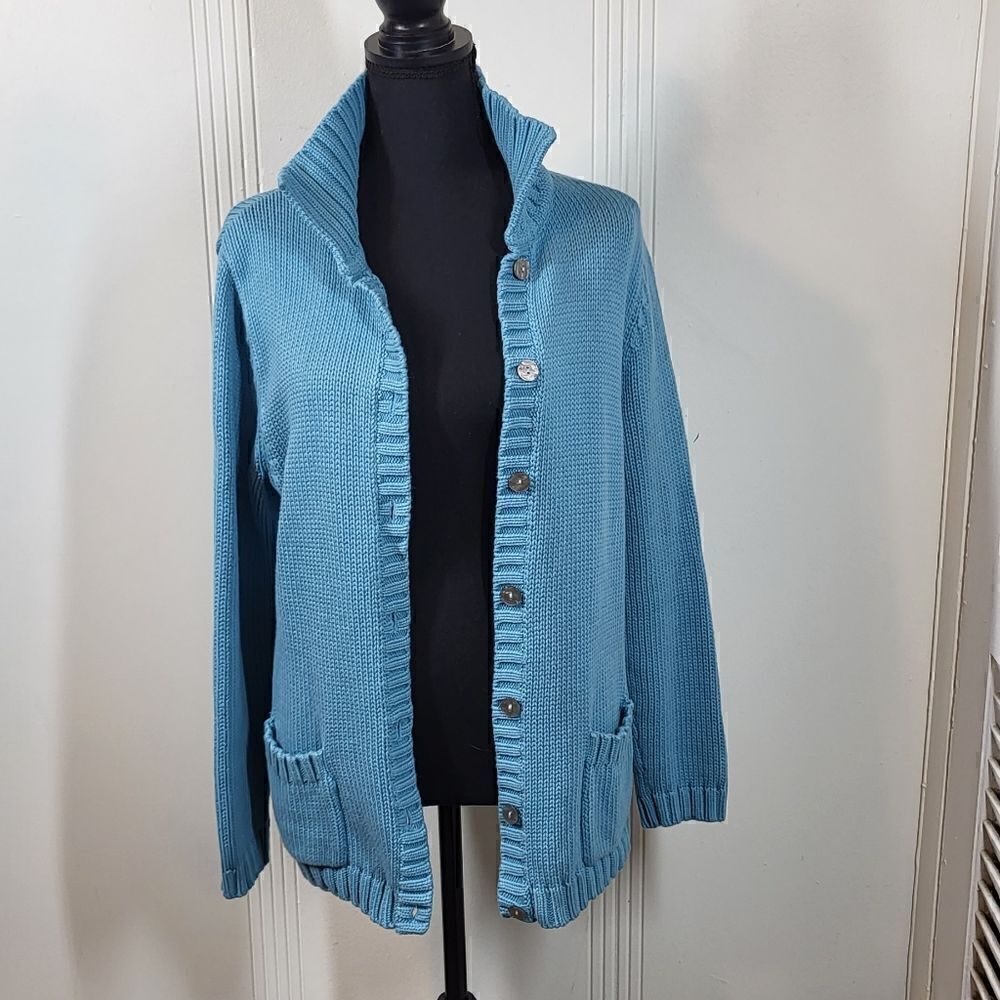 The TOG Shop Blue Cardigan Sweater